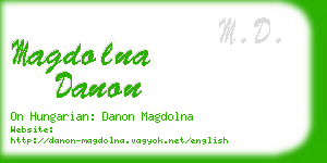 magdolna danon business card